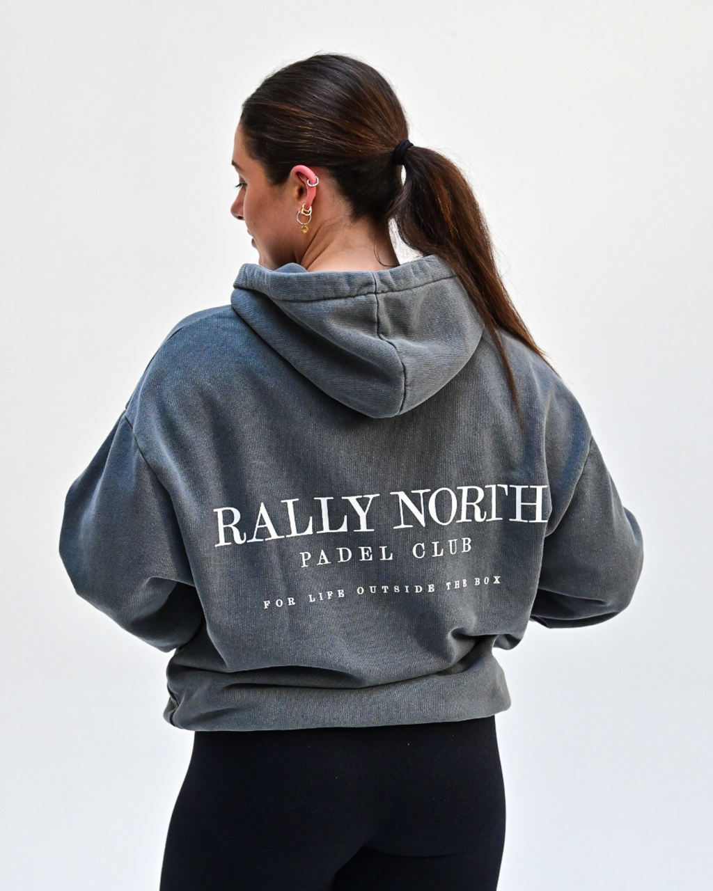 Rally North Hoodie Dark Grey