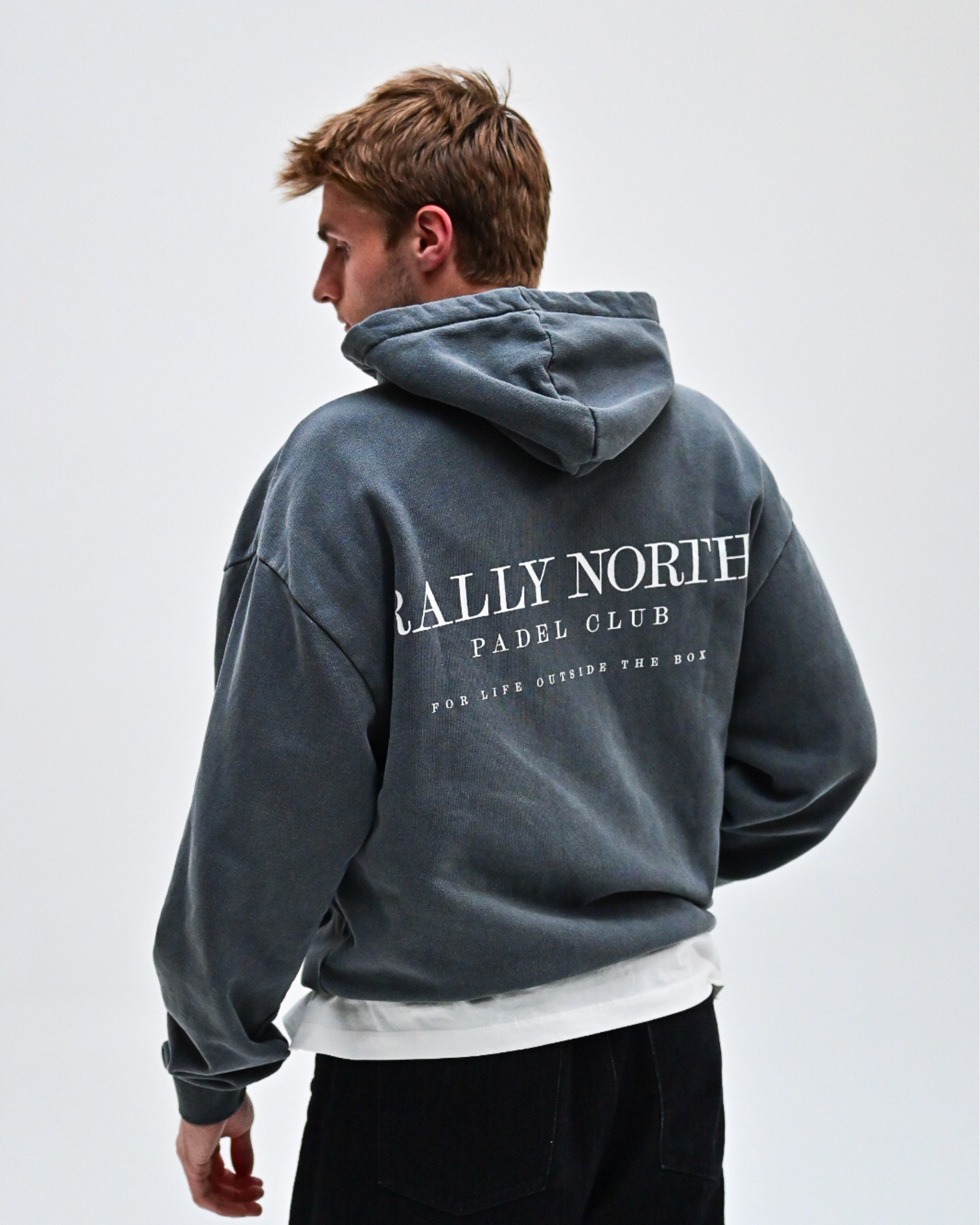 Rally North Hoodie Dark Grey