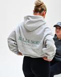 Rally North Hoodie Grey Marl