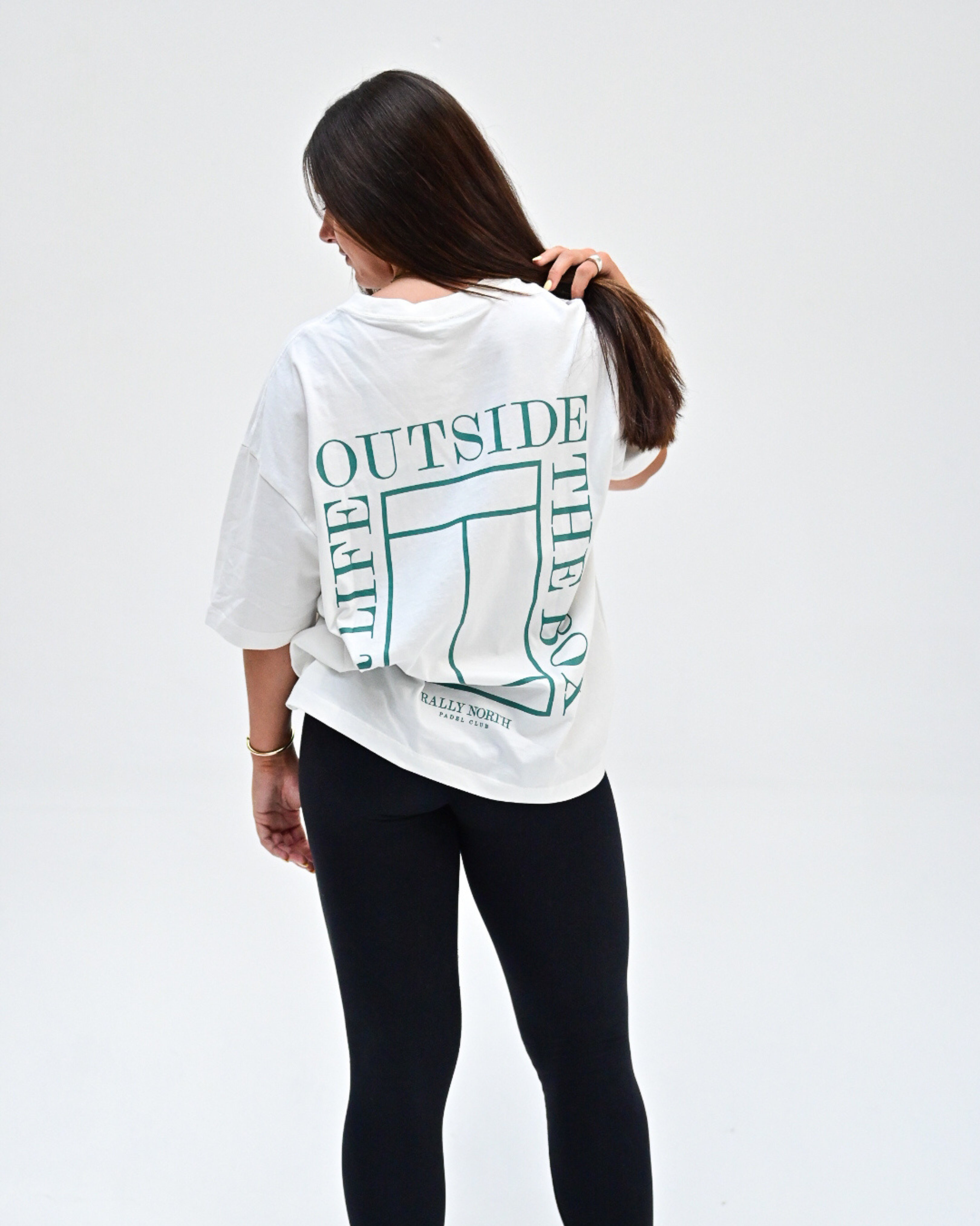 Rally North T-Shirt Off-White